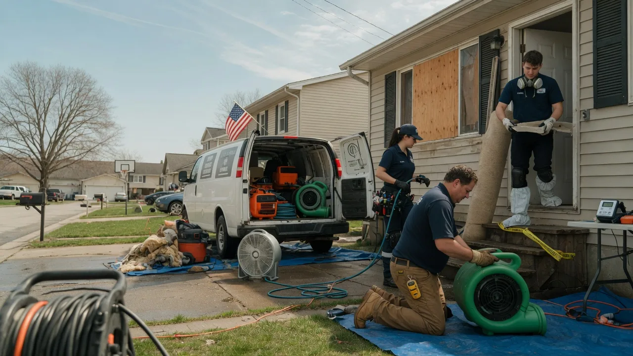 Water Damage Restoration in Points, WV near me